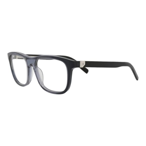 Berluti Mens Square/Rectangle Blue Black Transparent Fashion Designer Eyewear - Picture 1 of 4